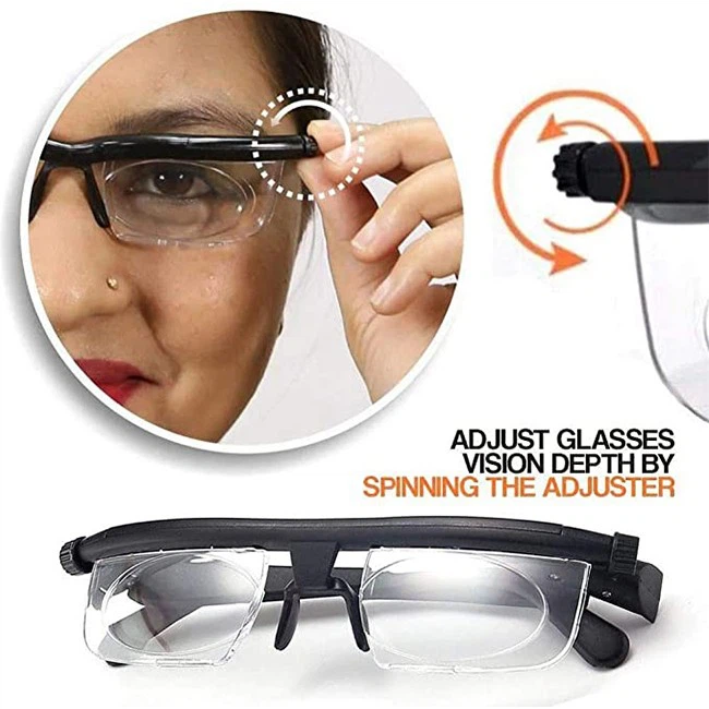 Adjustable Focus Glasses